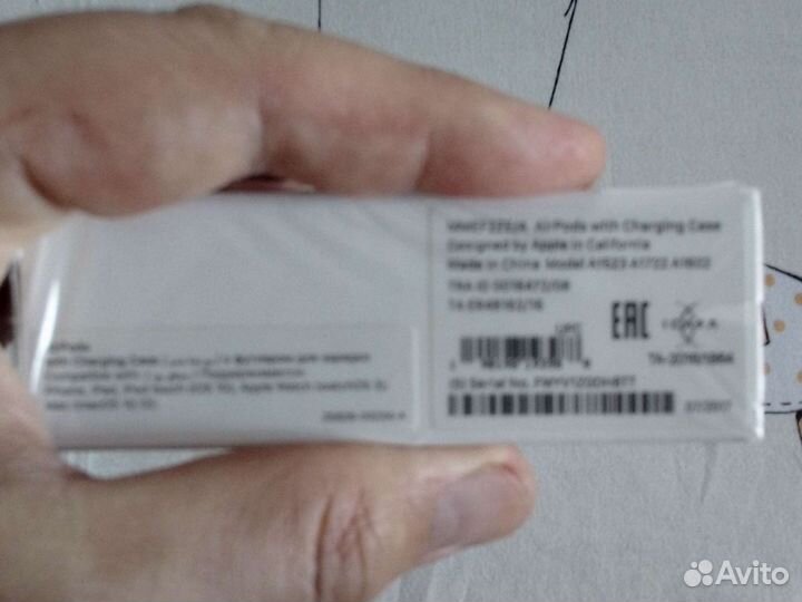 Наушники apple airpods 1 оригинальные