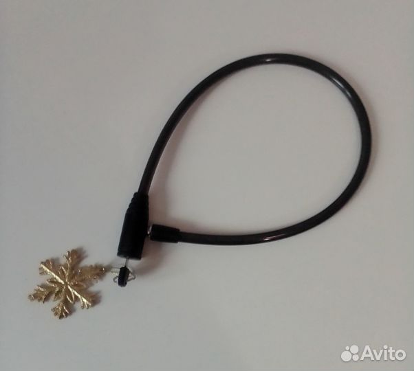 Замок тросовый для велосипедов и самокатов