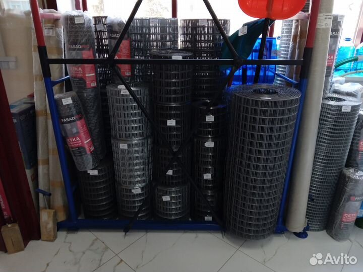 Сетка сварная оцинкованная 1,5*50 м 50*50/1,4мм