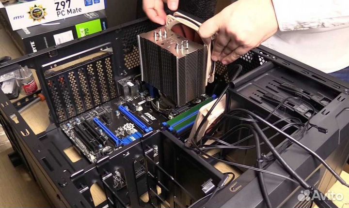 Компьютер и ноутбук замена неисправных деталей