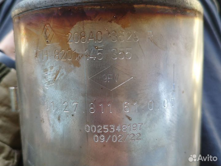 Катализатор Рено Логан к7ма812