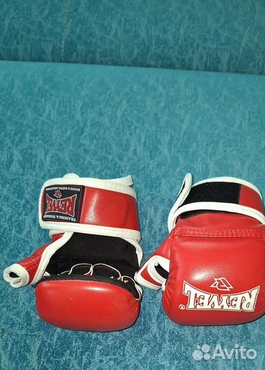 Перчатки для мма и защита голени 6-8 лет