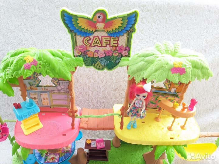 Энчантималс кафе и комплект кукол