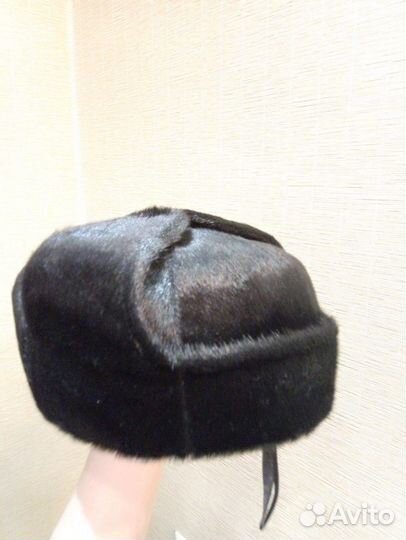 Меховая мужская шапка