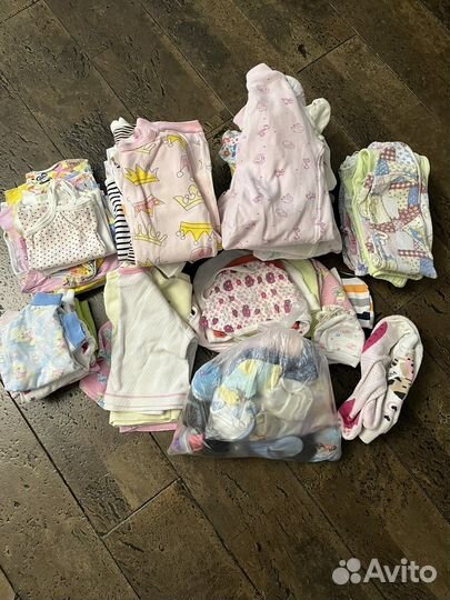 Вещи пакетом на девочку