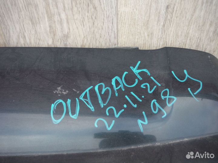 Крышка багажника №98 Subaru Outback B11 1996