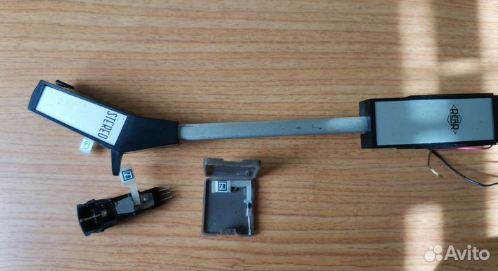 Радиодетали СССР - тонарм, иглодержатель, головка