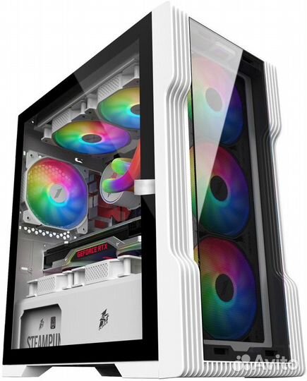 Корпус 1stplayer trilobite T3-G White