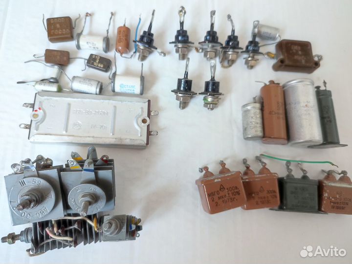 Радиолампы, детали для восстановления радиол