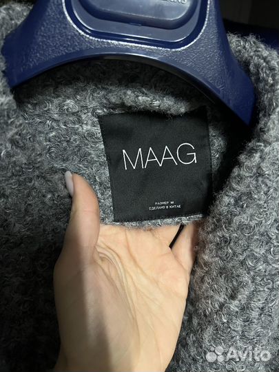 Куртка бомбер maag серая