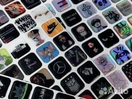 3D стикеры для мероприятий