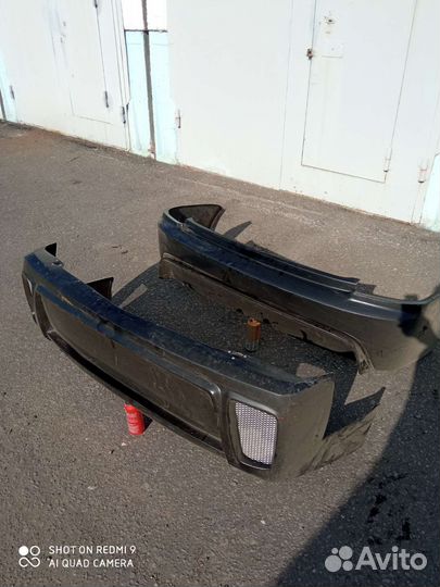 Бампер ваз 2110,приора задний