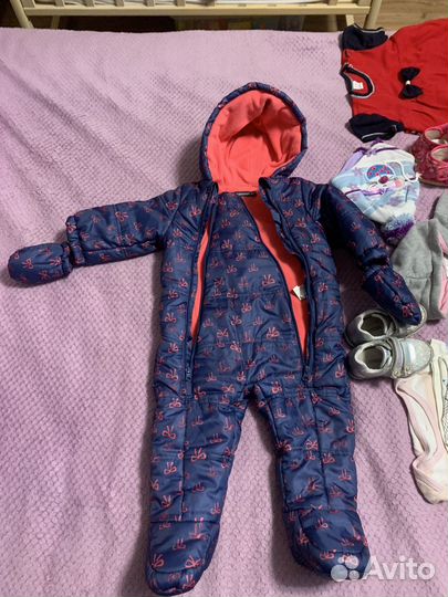 Пакет вещей на девочку