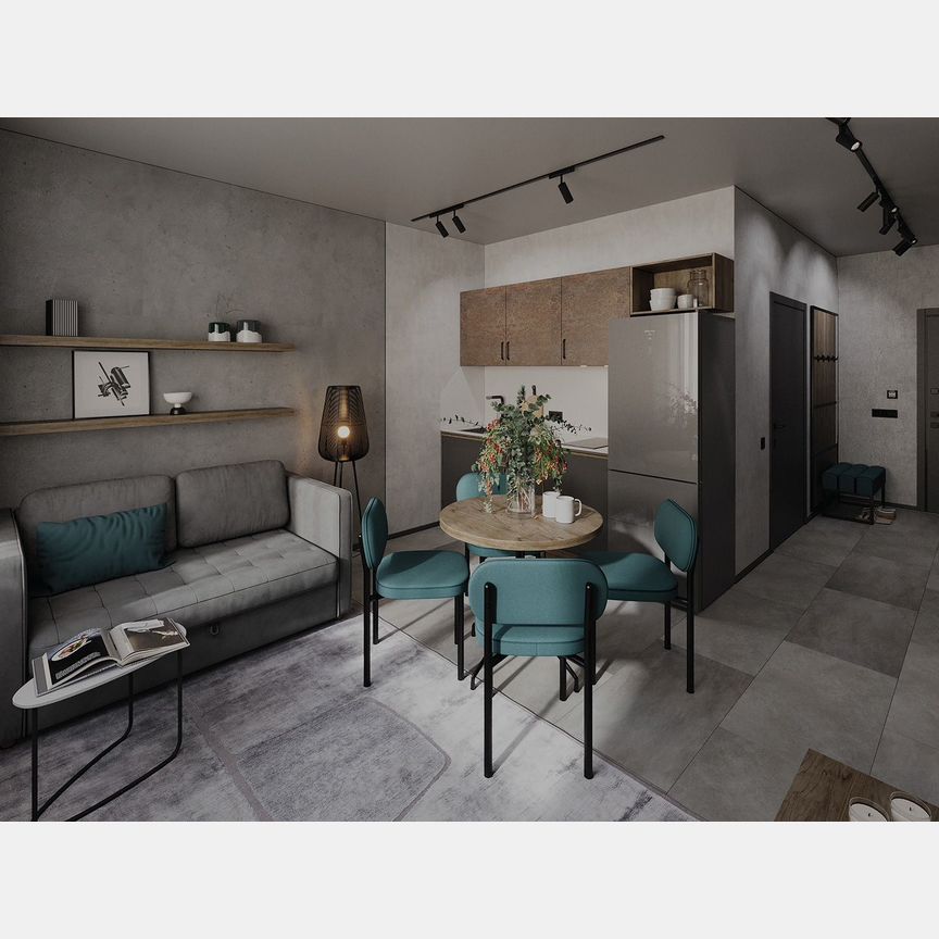 Апартаменты-студия, 23,5 м², 3/13 эт.
