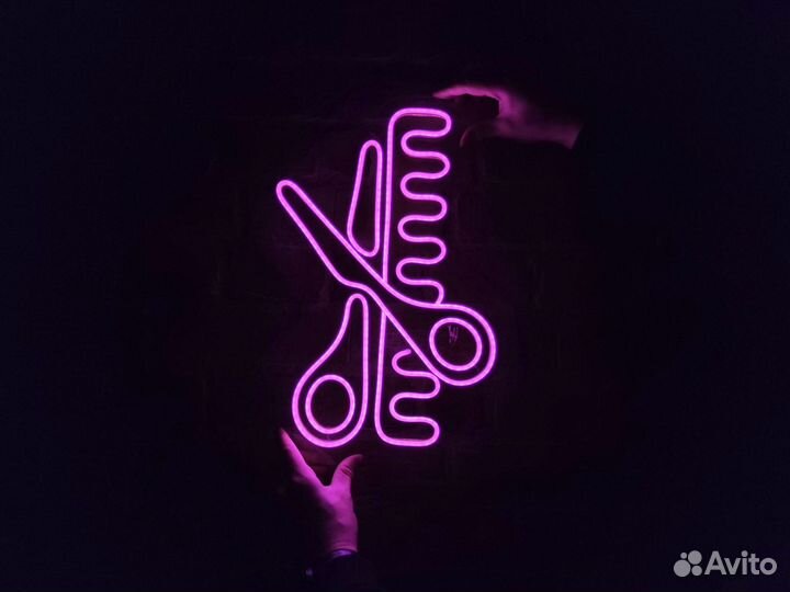 Неоновая вывеска любая фраза или рисунок