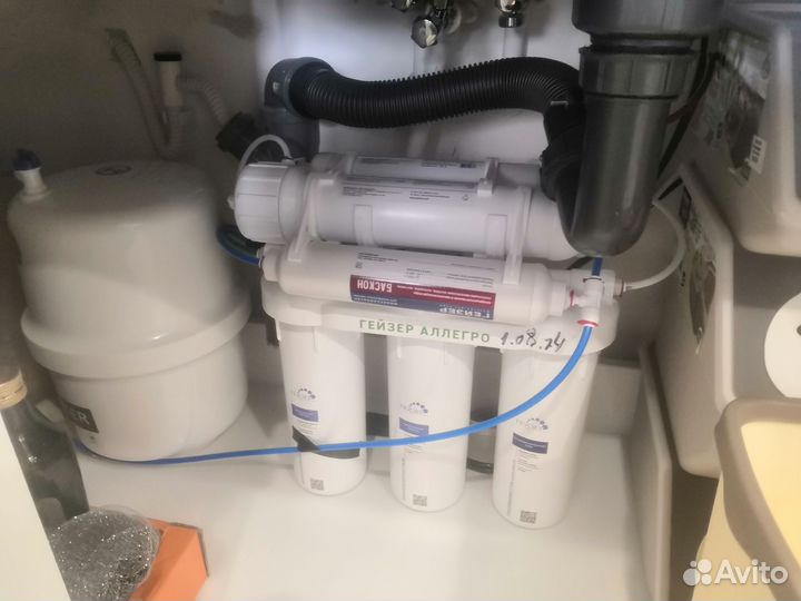 Установка фильтров для воды, замена, обслуживание