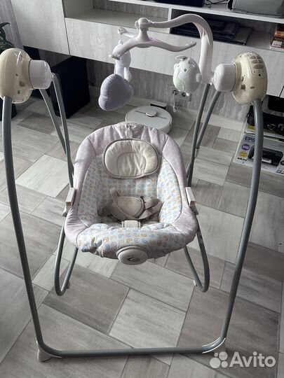 Детские электронные качели