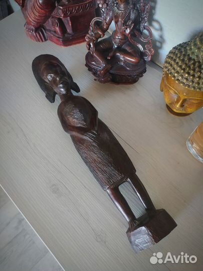 Фигурка эбен, железное дерево Статуэтка decor