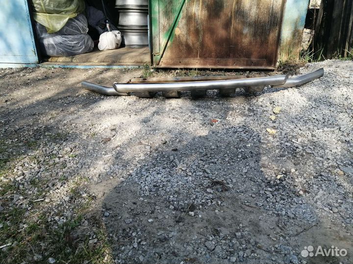 Защита переднего бампера Nissan Pathfinder r52