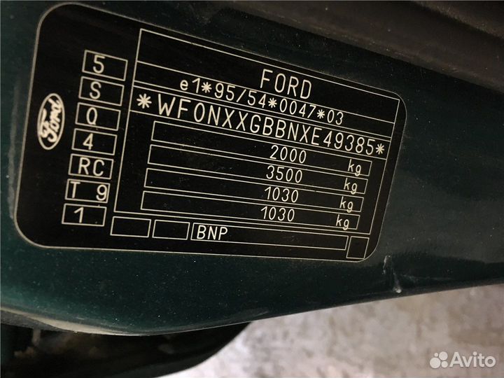 Разбор на запчасти Ford Mondeo 2