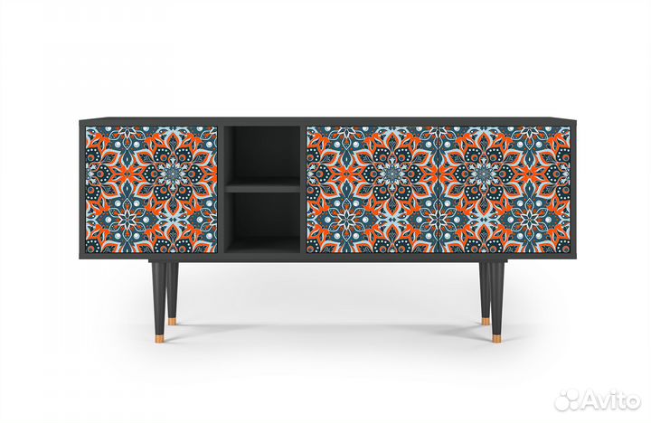 Тв-тумба T5 - Антрацит - Fire Beetle