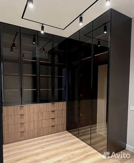 Гардеробные. Двери купе. Встроенные шкафы купе