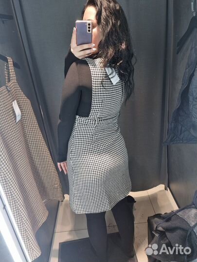 Твидовый сарафан женский