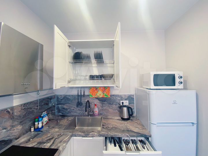 Квартира-студия, 40 м², 4/6 эт.