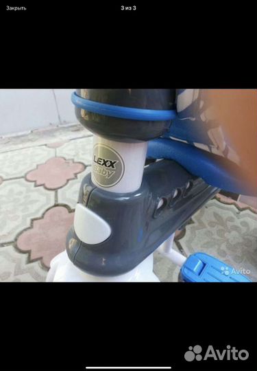 Детский велосипед с ручкой