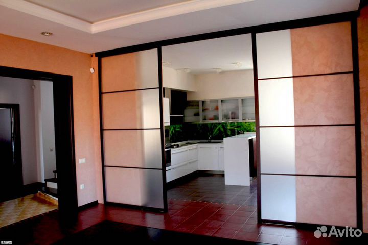 Стеклянные перегородки