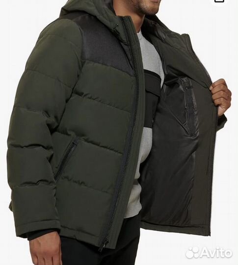 Пуховик мужской новый dkny, размер XS