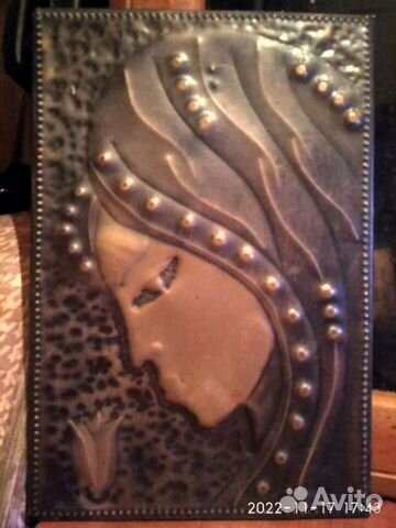 Медное панно