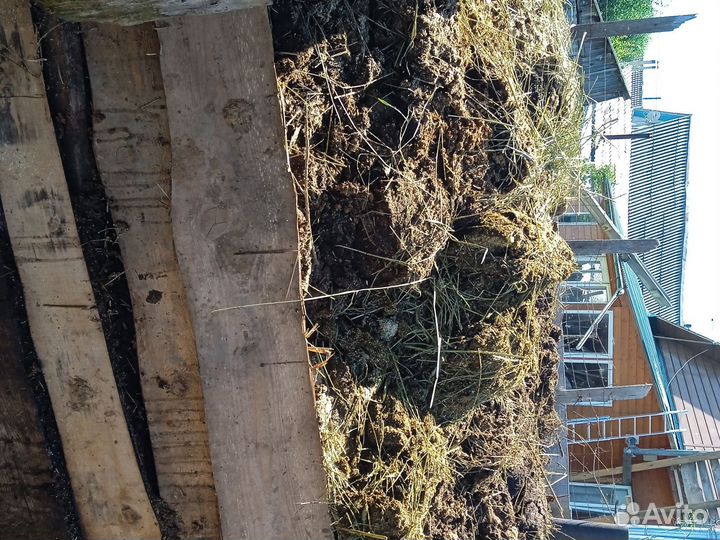 Навоз в мешках