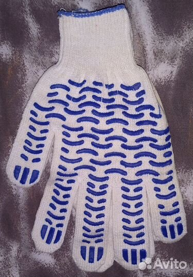 Джинсовые сварочные рукавицы + 5 пар рукавиц