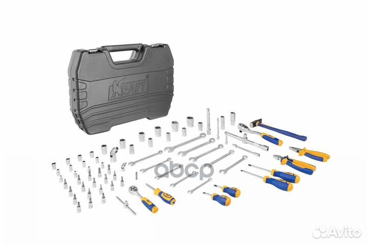 Набор инструмента 1/2Dr и 1/4Dr 73 предмета KT7