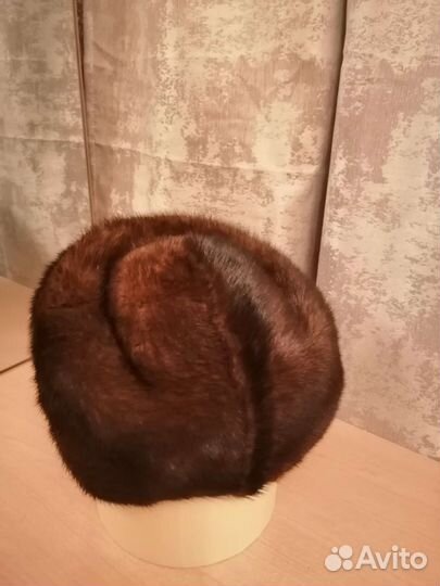 Шапка норковая женская бу