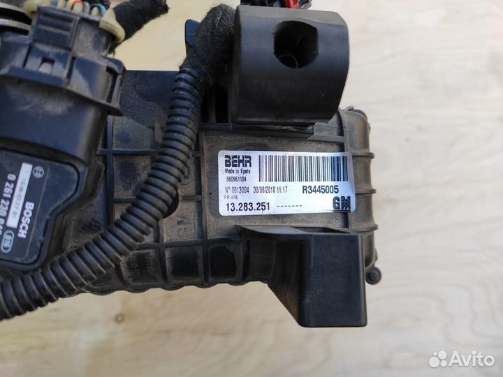 Интеркулер A14NET B14NET на Opel Meriva B