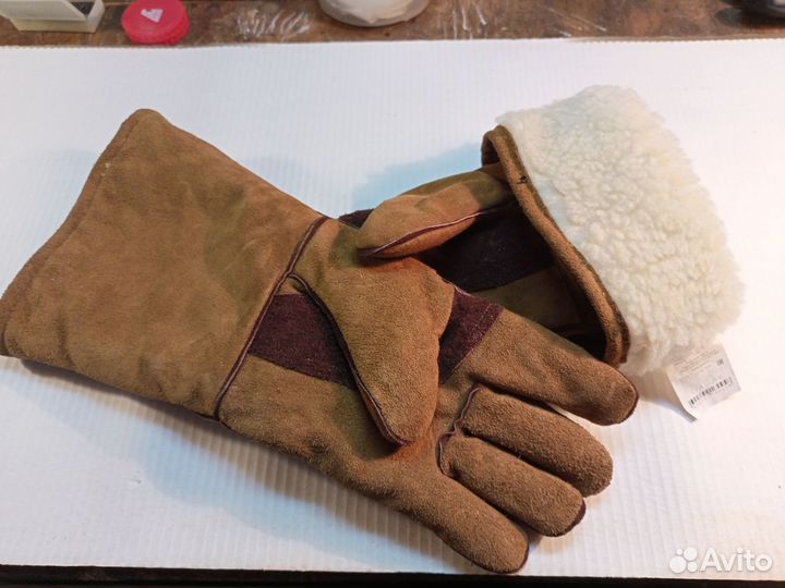 Краги сварщика меховые