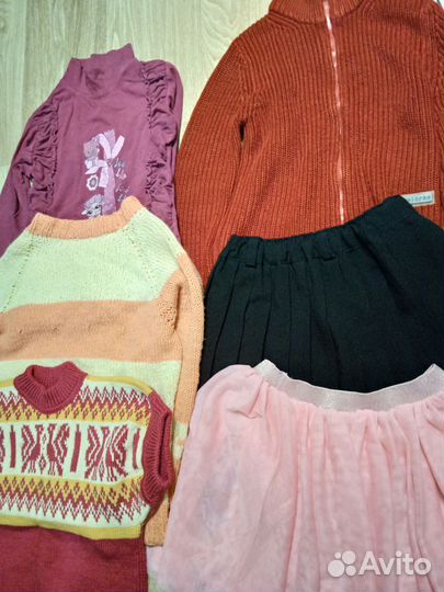 Пакет вещей для девочки 134-146