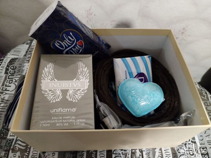 Мужской подарочный бокс