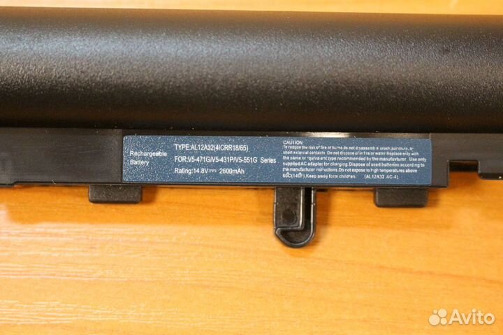 Аккумулятор для ноутбука Acer E1