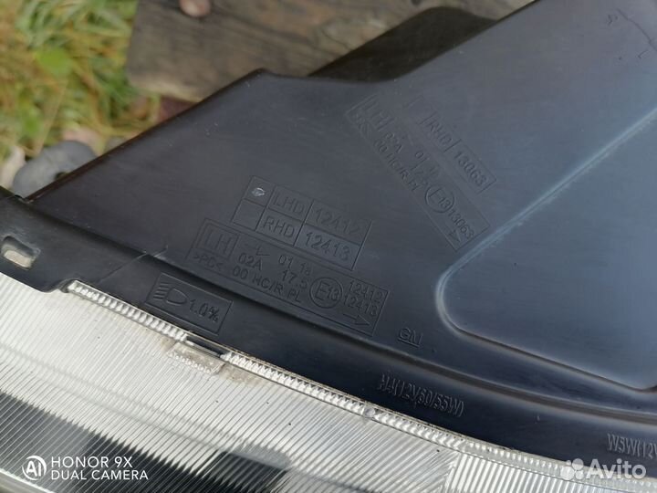 Фары chevrolet cruze