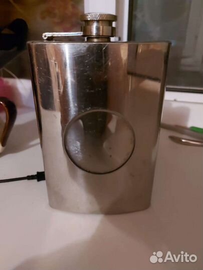 Фляжка из нержавейки