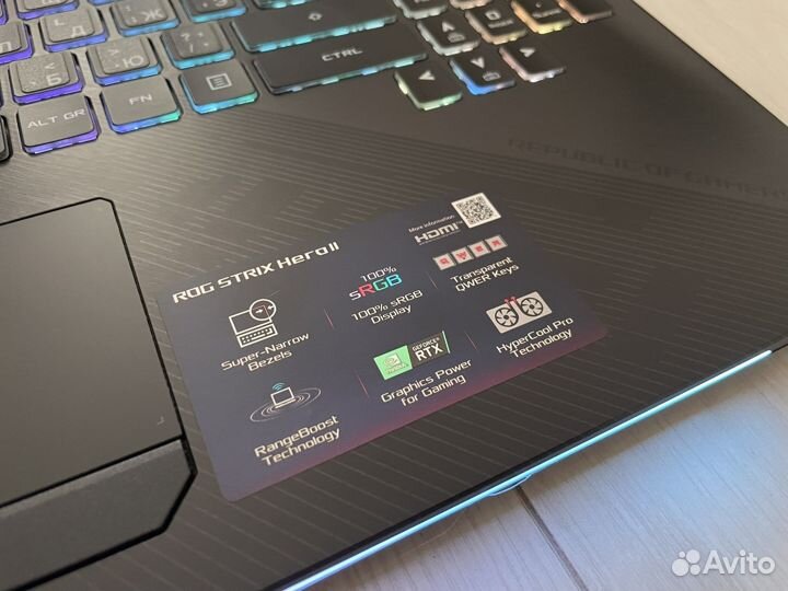 Мощный игровой Asus Rog Strix