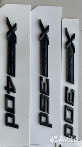 Эмблема на крышку багажника BMW