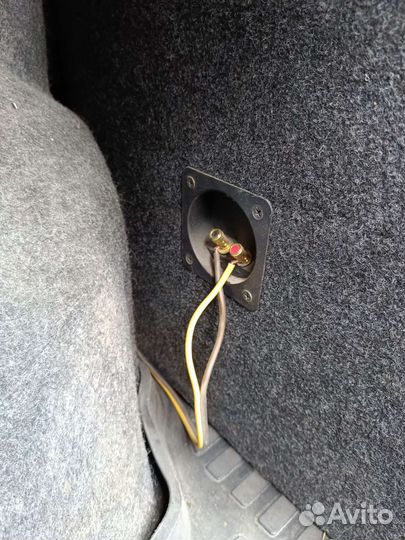 Сабвуфер и усилитель