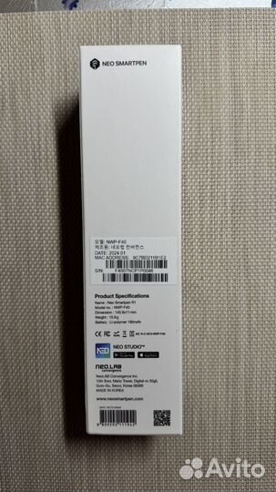 Умная ручка Neolab Neo SmartPen R1