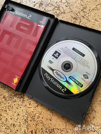 Диск с игрой tekken 5. Для playstation 2