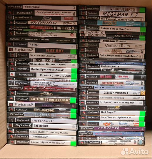 Игры для PS2 (читаем описание)