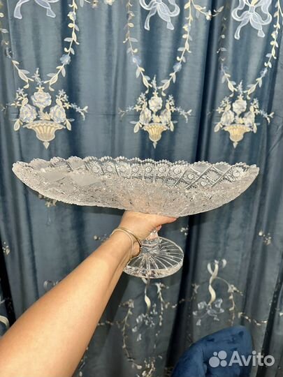 Богемский хрусталь вазы